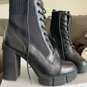 Aldo Shoes Aldo Rebel Combat Platform Chelsea Boots With Lug Sole Poshmark